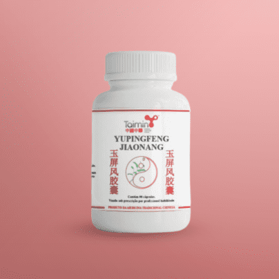 Suplemento Yupingfeng Jiaonang Taimin, fórmula de fitoterapia chinesa, medicina tradicional, onde comprar online em loja especializada.