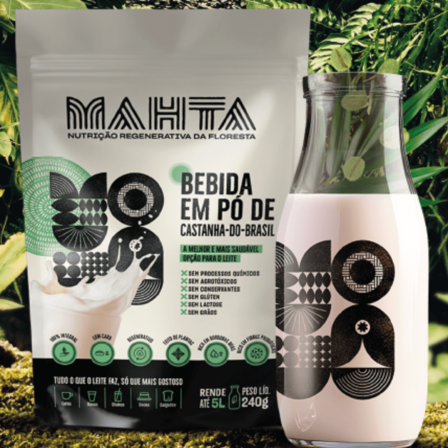 Leite em Pó de Castanha-do-Brasil MAHTA 240g